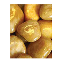 Галька полированная Barbus Желтая (1 кг. 3-5 см.)
