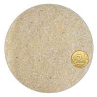 Грунт Биодизайн кварцевый песок (молочный) 0,1-0,63мм, пакет 4л. 5кг