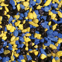 Грунт цв. №11 «смесь» (синий+желтый+черный) 3-5мм вес-1кг
