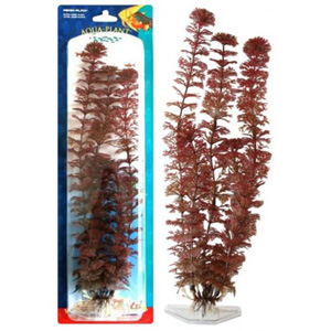 Растение пластиковое Амбулия красная 17,5 см