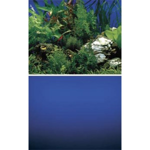Фон двусторонний DOULBE BACK Penn-Plax Синий коралловый риф/Глубокое синее море