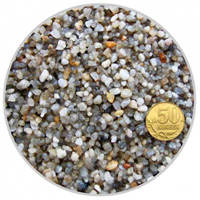 Грунт Биодизайн кварцевый песок (серый) 2-5мм, пакет 4л. 5кг.