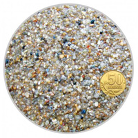 Грунт Биодизайн кварцевый песок (желтый) 0,8-2мм, пакет 4л. 5кг.