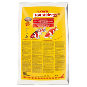 Корм для прудовых рыб Sera KOI STICKS ENERGY PLUS 40л.