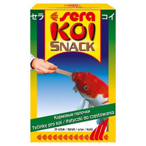 Лакомство для прудовых рыб KOI SNACK 20шт.