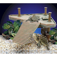 Плавательный пирс для рептилий (угловой)