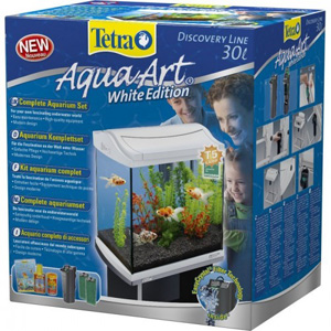 Tetra AquaArt Goldfish Discover Line 30л Аквариум Белый